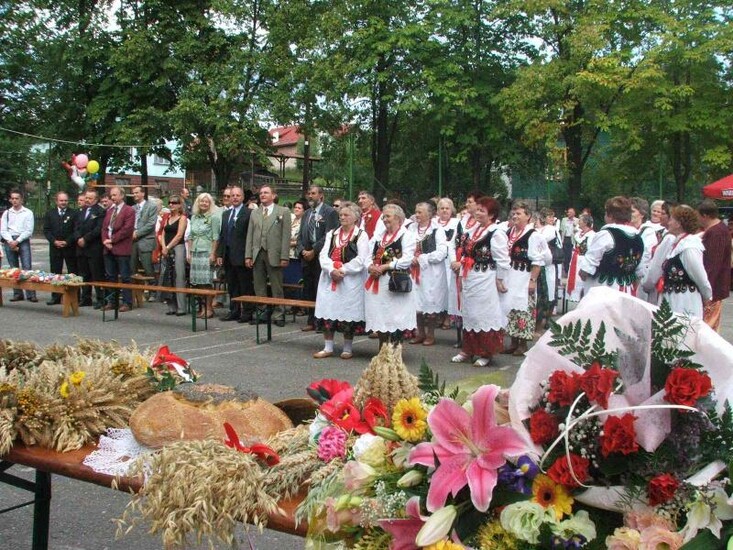 Delegacja zaprzyjaźnionej gminy Mieroszów w gminie...