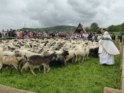 Obraz 16: Poświęcenie owiec w Przybędzy