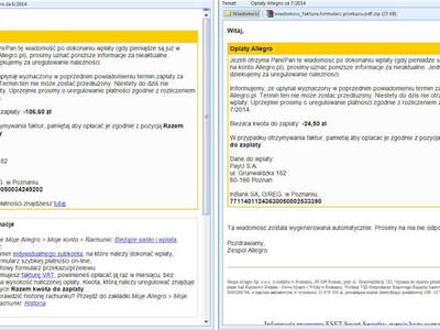 Obraz 2: Kolejna fala fałszywych faktur... - czyli...