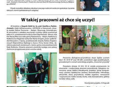 Obraz 15: Gazetka gminna - Kwiecień, Maj, Czerwiec...
