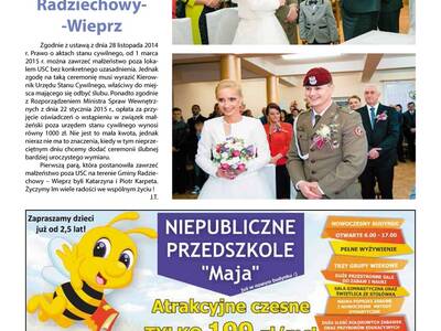 Obraz 37: Gazetka gminna - Kwiecień, Maj, Czerwiec...