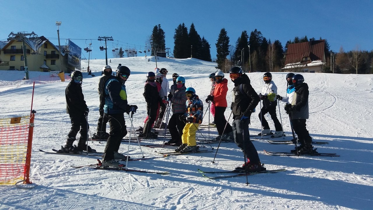 Obóz narciarski w Korbielowie