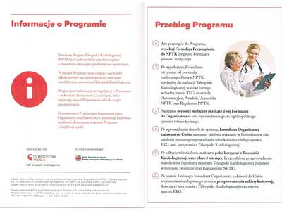 Obraz 3: PRZYPOMINAMY: Narodowy program teleopieki...