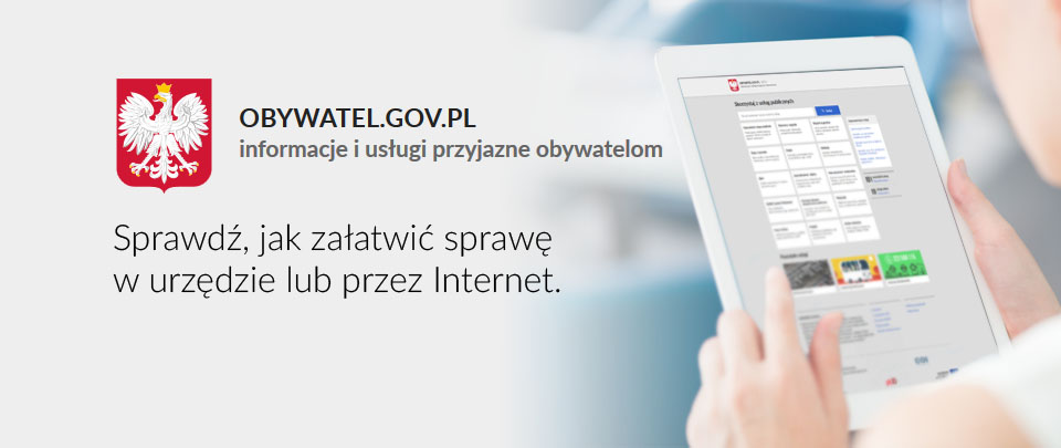 Zapraszamy na: www.obywatel.gov.pl