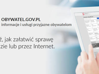 Zapraszamy na: www.obywatel.gov.pl