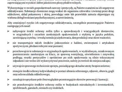 List do rolników Prezesa KRUS przed sezonem: