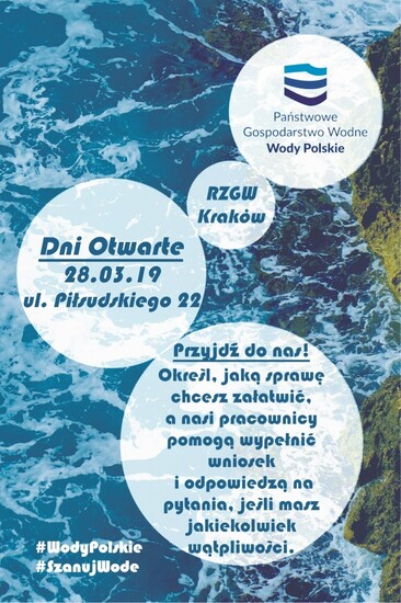 Dni Otwarte w RZGW Kraków 28 marzec 2019r.