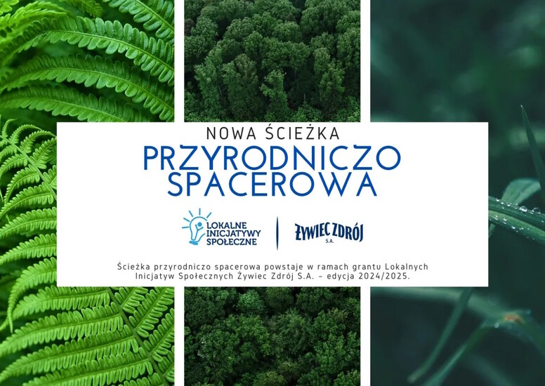 Powstaje ścieżka przyrodniczo spacerowa z PKP Radziechowy-Wieprz...